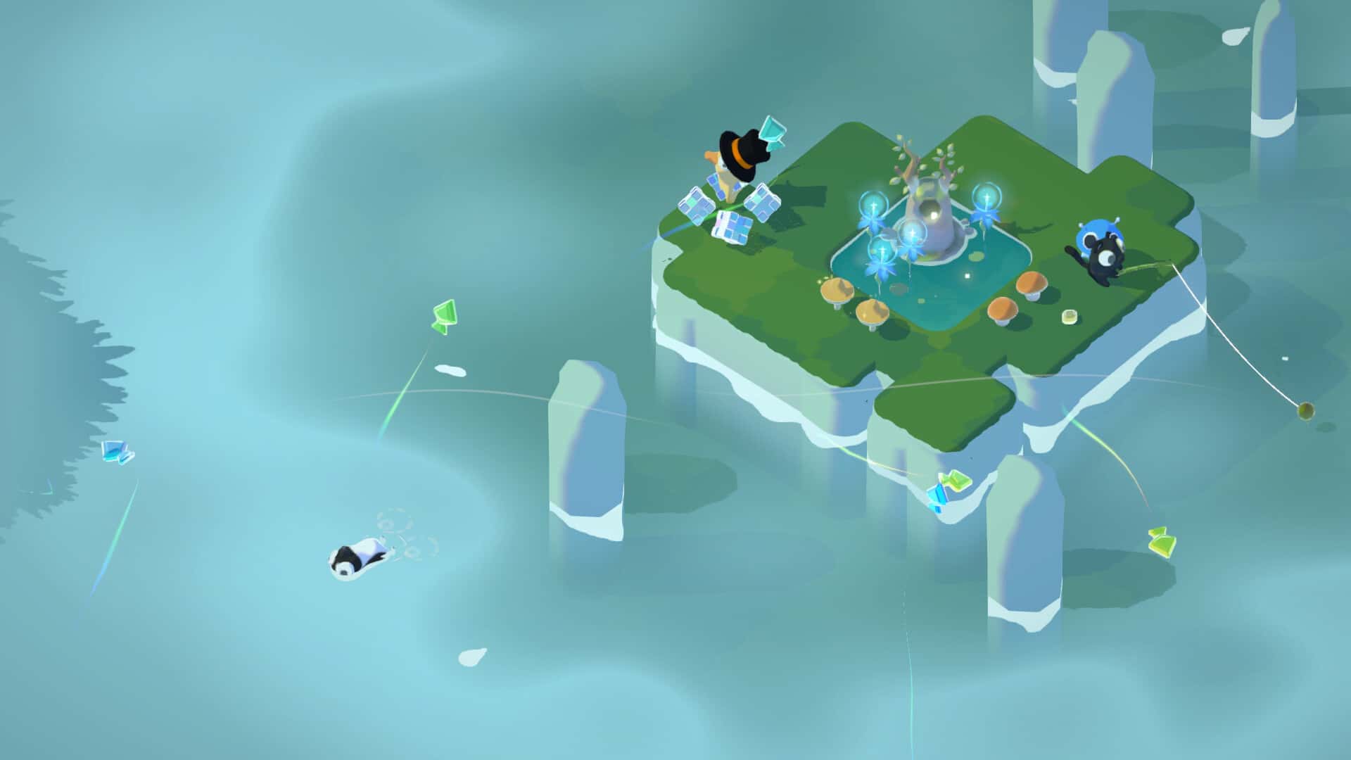 小小的岛 Tiny Isle 中文版插画